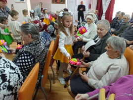Концерт для проживающих Обоянского дома социального обслуживания. Концерт для проживающих Обоянского дома социального обслуживания.